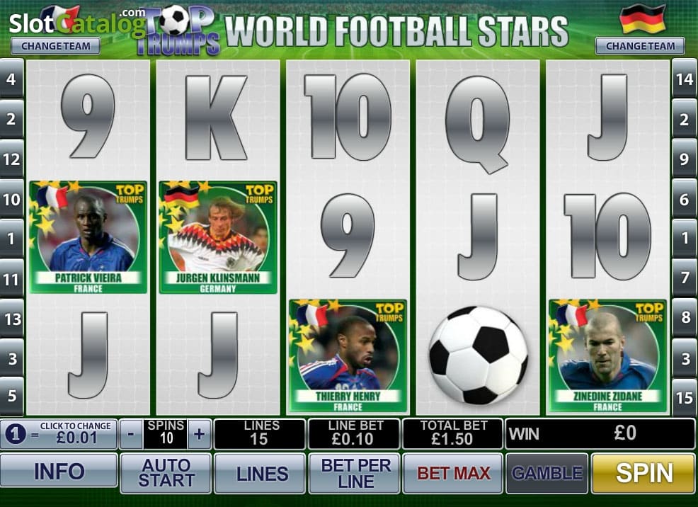 Top-Trumps World Football Stars screenshot