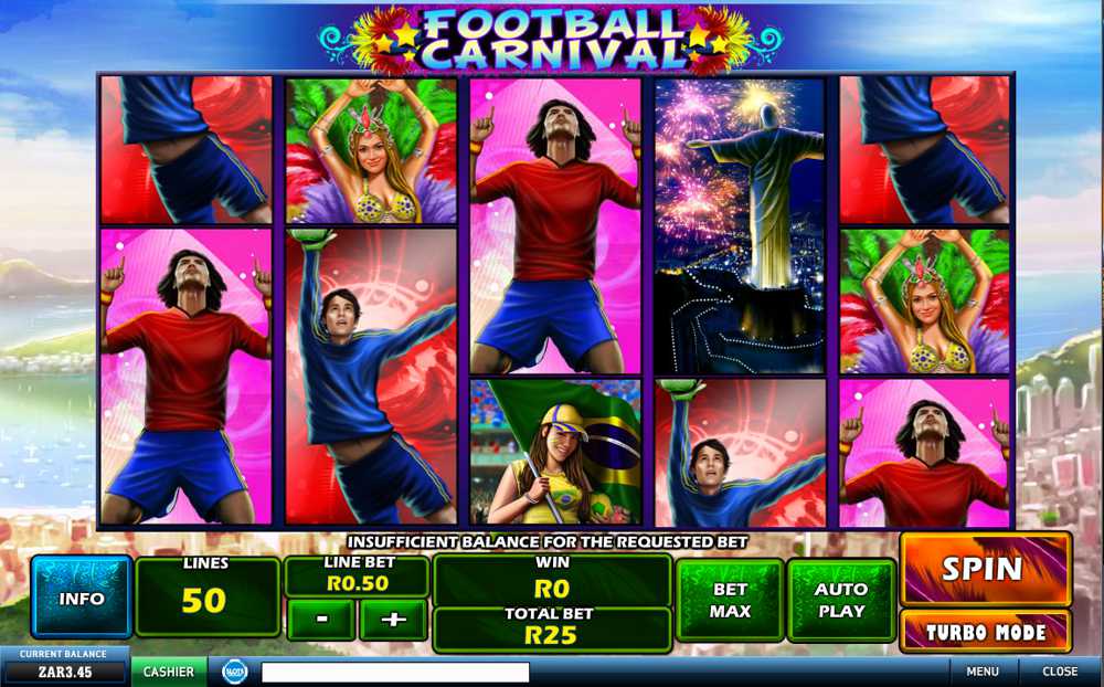 Football Carnival Slot Machine screenshot