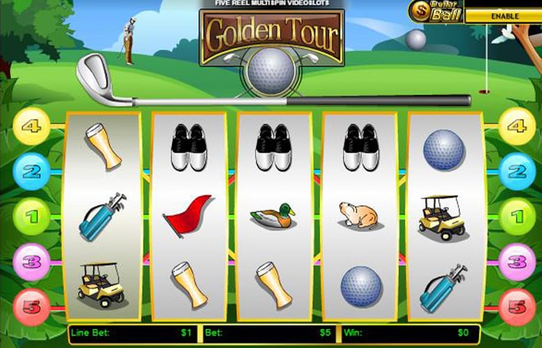 la slot golden tour